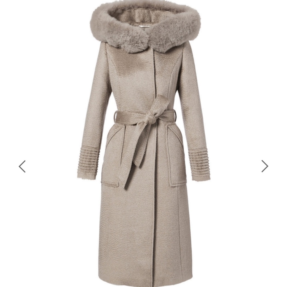 Sentaler Light Taupe Jacket Size Small